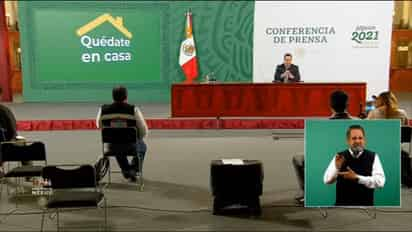 Las autoridades federales de Salud ofrecieron la conferencia de prensa diaria para informar a la población sobre la pandemia de la enfermedad COVID-19, causada por el coronavirus SARS-CoV-2, en México. (ESPECIAL)