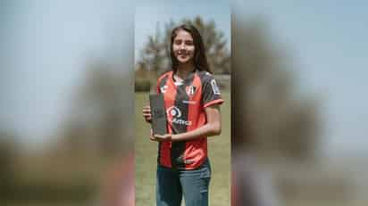 La jugadora del Atlas, Alison González, está en el tercer lugar de la lista de jóvenes promesas del futbol femenil, listado seleccionado de Goal en el que se reconoce a talento internacional de futbolistas de 19 años o menos. (ESPECIAL)
