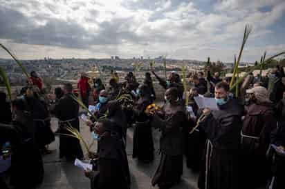 Tampoco asistieron los miles de cristianos de Cisjordania y de la franja de Gaza, territorios ocupados y cuyas fronteras controla Israel. (EFE) 