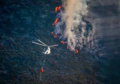 El incendio inició en la sierra de Arteaga desde el 16 de marzo.