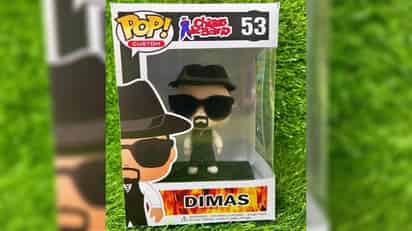 Detallado. El funko de Dimas Maciel ha causado sensación en las redes sociales. El cantante ya vio la imagen y le gustó. 