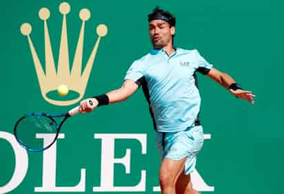 El campeón defensor Fabio Fognini se impuso ayer 6-2, 7-5 a Miomir Kecmanovic en el Masters 1000 de Montecarlo. (EFE)