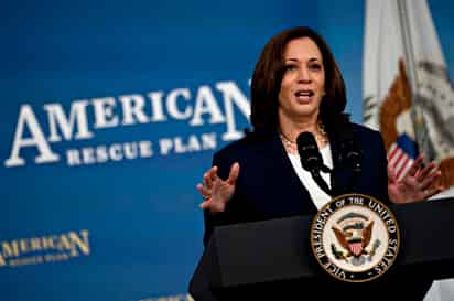 La vicepresidenta de Estados Unidos, Kamala Harris, viajará este próximo mes de junio a México y a la región centroamericana, según informó este miércoles a Efe una fuente de la Casa Blanca. (EFE)