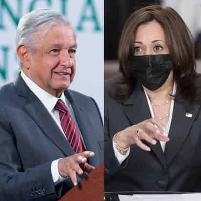 El presidente Andrés Manuel López Obrador mantendrá un encuentro virtual con la vicepresidenta de Estados Unidos, Kamala Harris, el próximo 7 de mayo, informó el secretario de Relaciones Exteriores, Marcelo Ebrard.
(ARCHIVO)