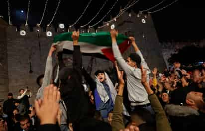 Según las milicias palestinas en la franja, estos disparos son una demostración de apoyo a las protestas en Jerusalén. (AGENCIAS) 