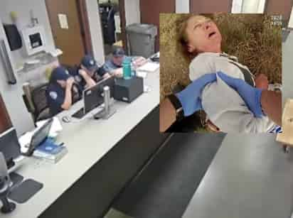 Luego de que se hiciera viral el caso de Karen Garner de 73 años de edad, quien sufre de demencia y fue agredida por oficiales de policía al salirse por accidente de tienda sin pagar, en redes se publicó un nuevo video sobre el suceso. (Especial) 