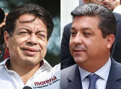 El dirigente nacional de Morena, Mario Delgado, advirtió que el gobernador de Tamaulipas, Francisco Javier García Cabeza de Vaca debe ser detenido una vez que la Suprema Corte de Justicia de la Nación (SCJN) deseche por improcedente la controversia interpuesta por el Congreso estatal contra la decisión de la Cámara de Diputados de retirarle el fuero al mandatario panista. (ARCHIVO)