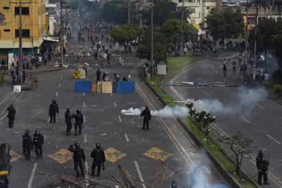 La Misión de Apoyo al Proceso de Paz en Colombia de la Organización de los Estados Americanos (MAPP/OEA) condenó este martes el uso desproporcionado de la fuerza pública durante las protestas en el país, que dejan al menos 19 muertos y unos 800 heridos. (ARCHIVO) 
