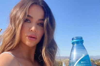 La socialité vuelve a sorprender con su figura en redes sociales (@KHLOEKARDASHIAN) 