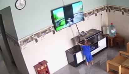 El video se volvió viral en redes sociales (CAPTURA)