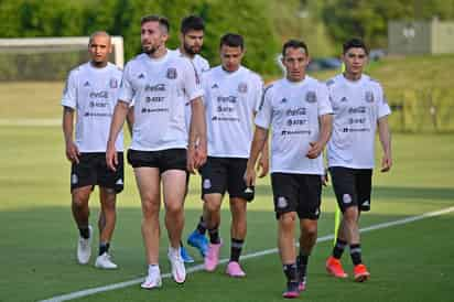 La Selección Mexicana se prepara en Dallas, rumbo al partido de hoy ante Islandia. (CORTESÍA FMF)