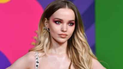 La actriz y cantante estadounidense, Dove Cameron, reveló lo cómoda que se siente al poder estar viviendo su verdad tras declararse queer. (ESPECIAL)   
