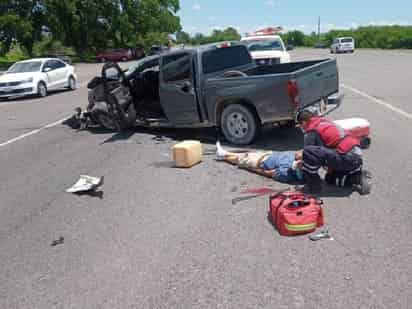 El ahora fallecido conducía una camioneta de la marca Chevrolet, línea Colorado, tipo pick up, color gris y modelo 2008. (EL SIGLO DE TORREÓN)