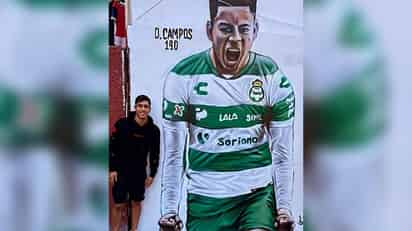 Dedican mural a Omar Campos en calles de la CDMX 