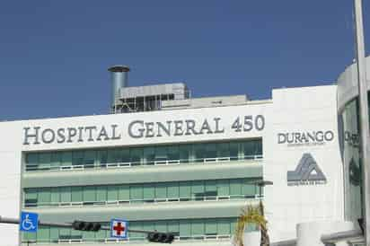 En el Hospital General 450 de Durango falleció el hombre a consecuencia del impacto de bala recibido en una fiesta. (EL SIGLO DE TORREÓN)