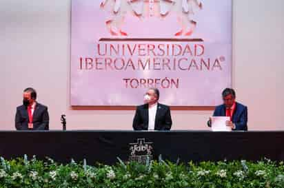 El auditorio de Ibero fue sede de la toma de posesión del rector. (CORTESÍA)