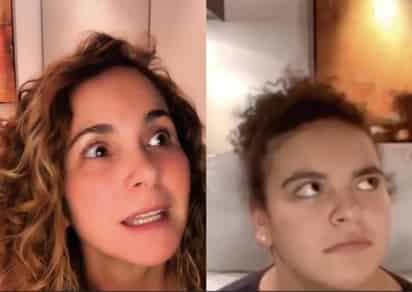 Lucerito Mijares, hija de Lucero y Manuel Mijares, se convirtió en video viral hace algunas semanas al mostrarse distraída en una entrevista virtual que sostenía con un medio nacional.  (ESPECIAL) 