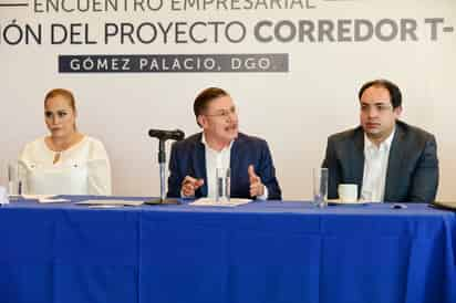 Ayer fue presentado el proyecto del corredor T-MEC en Gómez Palacio que se realizará con una inversión superior a los 3 mmdd. (CORTESÍA)