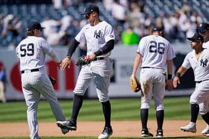 'El Juez' Aaron Judge disparó un cuadrangular en el primer inning. (AP)