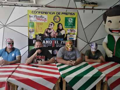 Grandes estrellas del pancracio nacional, engalanarán la “Catedral de la lucha libre lagunera”, la Arena Olímpico Laguna, que el próximo jueves 1 de julio presentará una estupenda cartelera plagada de gladiadores de tremenda calidad. (AARÓN ARGUIJO/EL SIGLODE TORREÓN)