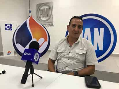 Erik Ramos, presidente del Comité Municipal del PAN en Monclova