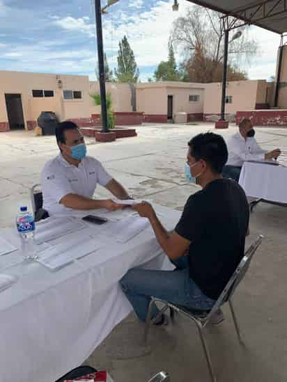 Se ofrecieron 300 vacantes en el municipio de Viesca. (EL SIGLO DE TORREÓN) 