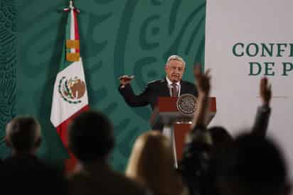 'Consideramos que no debe haber bloqueo', apuntó el presidente en su conferencia matutina desde Palacio Nacional. (EFE)