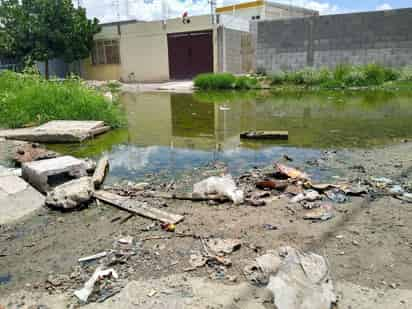 En la colonia Nueva Merced se tiene un ambiente insalubre por fallas en los drenajes de la zona.