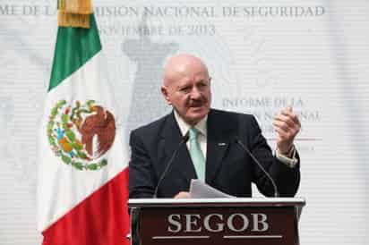 La Fiscalía General de la República (FGR) reveló que el excomisionado Nacional de Seguridad durante el gobierno del priista Enrique Peña Nieto (2012-2018), Manuel Mondragón y Kalb, fue víctima de espionaje a través del software Pegasus. (ARCHIVO)