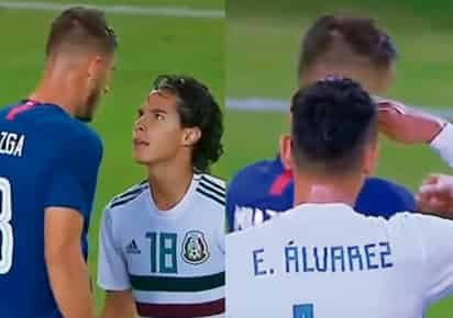 En los últimos días en redes sociales, se ha recordado a través de diferentes cuentas el 'épico' momento en el que Edson Álvarez defiende a Diego Lainez de Matt Miazga en un encuentro ante Estados Unidos. (ESPECIAL) 