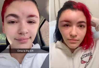 La joven comenta su experiencia en TikTok, donde el clip acumula más de 28 millones de vistas. (INTERNET)