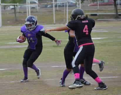 Liga Femenil de Futbol Americano Equipado de Coahuila. (ARCHIVO)