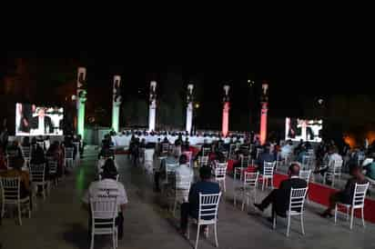 La ceremonia del Grito de Independencia de este año en Torreón podría ser similar a la de 2020, con restricciones sanitarias. (ARCHIVO)