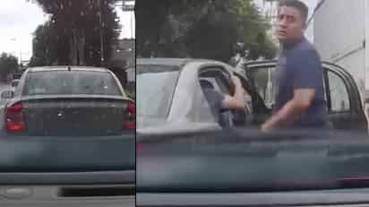 Un conductor captó el momento en que un presunto grupo de 'montachoques' intentó impactarlo en la alcaldía de Iztacalco. El chofer compartió el video en redes sociales para alertar sobre la situación a otras personas, pues estos grupos provocan accidentes para extorsionar a automovilistas con diversas amenazas. (ESPECIAL)