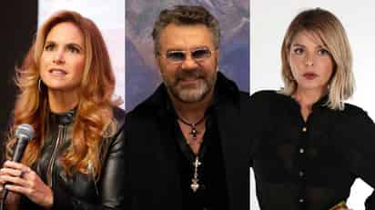 Las estrellas Lucero, Manuel Mijares e Itatí Cantoral son la nueva cara y jueces del programa de concursos 'El retador', un espacio en el que calificarán el talento de artistas de alto nivel en tres disciplinas diferentes.  (ESPECIAL) 