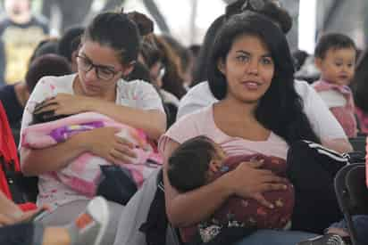 En el marco del Día Mundial de la Lactancia Materna, el Instituto de Seguridad y Servicios Sociales de los Trabajadores del Estado (ISSSTE) promueve este hábito en todas las unidades médicas. (ARCHIVO)