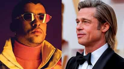 La película de acción 'Bullet Train' presentó este lunes sus primeras imágenes en la CinemaCon con un clip en el que se vio al reguetonero Bad Bunny peleándose con Brad Pitt. (ESPECIAL) 