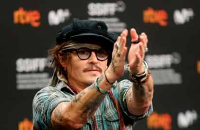 Johnny Depp, protagonista de la jornada en el Festival de San Sebastián, que le entregará esta noche el Premio Donostia, aseguró en rueda de prensa que 'nadie está a salvo de la cultura de la cancelación', que trata de apartar de los ámbitos profesionales a personas sobre las que se han vertido acusaciones, incluso si no han sido probadas.  (ARCHIVO) 