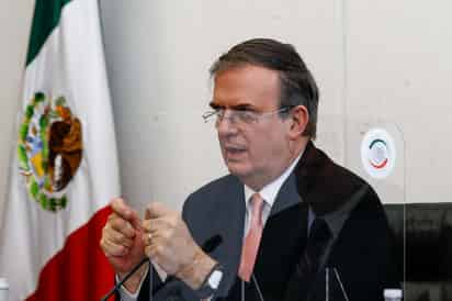 El canciller mexicano, Marcelo Ebrard, exigió este martes a los talibanes 'respetar' los derechos humanos de la población afgana, especialmente mujeres y niñas, al participar de manera virtual en la Reunión Extraordinaria de Líderes del G20 sobre ese país. (ARCHIVO) 