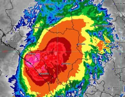 Los estados más afectados por el ciclón son Durango, Sinaloa y Nayarit, que registrarán lluvias torrenciales, así como Jalisco, Zacatecas y Sonora, con lluvias fuertes. (ESPECIAL)