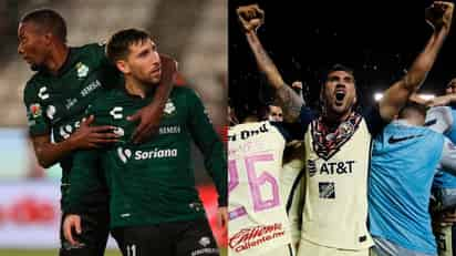 Urgidos de sumar puntos, Santos Laguna visita esta jornada 14 del Apertura 2021 al Club América. (ESPECIAL)
