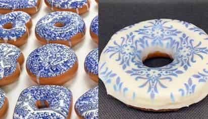 Las donas con diseño de talavera se han convertido en toda una sensación en redes sociales (ESPECIAL) 