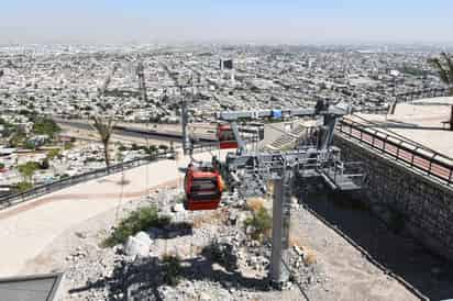 La afluencia en el Teleférico de Torreón durante el mes de septiembre es la más baja del año. (ARCHIVO)