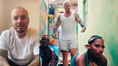 El colombiano J Balvin pidió disculpas tras las críticas por machismo y racismo suscitadas por el videoclip de Perra, en el que aparecen dos bailarinas negras como si fueran mascotas y que ya ha sido retirado de los canales oficiales.  (ESPECIAL) 