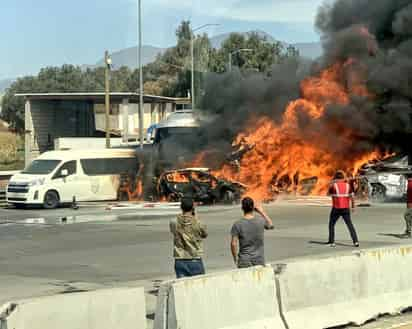 Ocurrió en la caseta San Marcos de la carretera México -Puebla en el kilómetro 33. (EL UNIVERSAL)