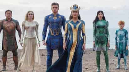Eternals recaudó 71 millones de dólares en su primer fin de semana en cines de Estados Unidos, a pesar de ser una de las películas con peores críticas de la franquicia Marvel, lo que no ha desanimado al público que impulsó tal cifra de recaudación. (ESPECIAL) 