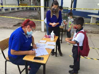 Un total de 59 casos acumulados de COVID-19 y dos escuelas cerradas es lo que se ha registrado desde el inicio del Ciclo Escolar. (ARCHIVO)