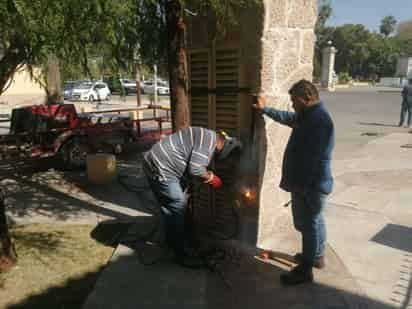 Luego de que se detectaran algunos daños y acciones de vandalismo. (ROBERTO ITURRIAGA)