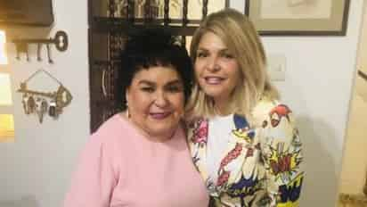 Itatí Cantoral se mostró sumamente conmovida cuando este lunes le preguntaron por Carmen Salinas, y es que dice, la actriz ha sido como una madre para ella.