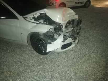 El vehículo siniestrado es un BMW de color blanco. (EL SIGLO DE TORREÓN) 